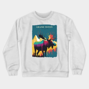 Grand Teton National Park Crewneck Sweatshirt